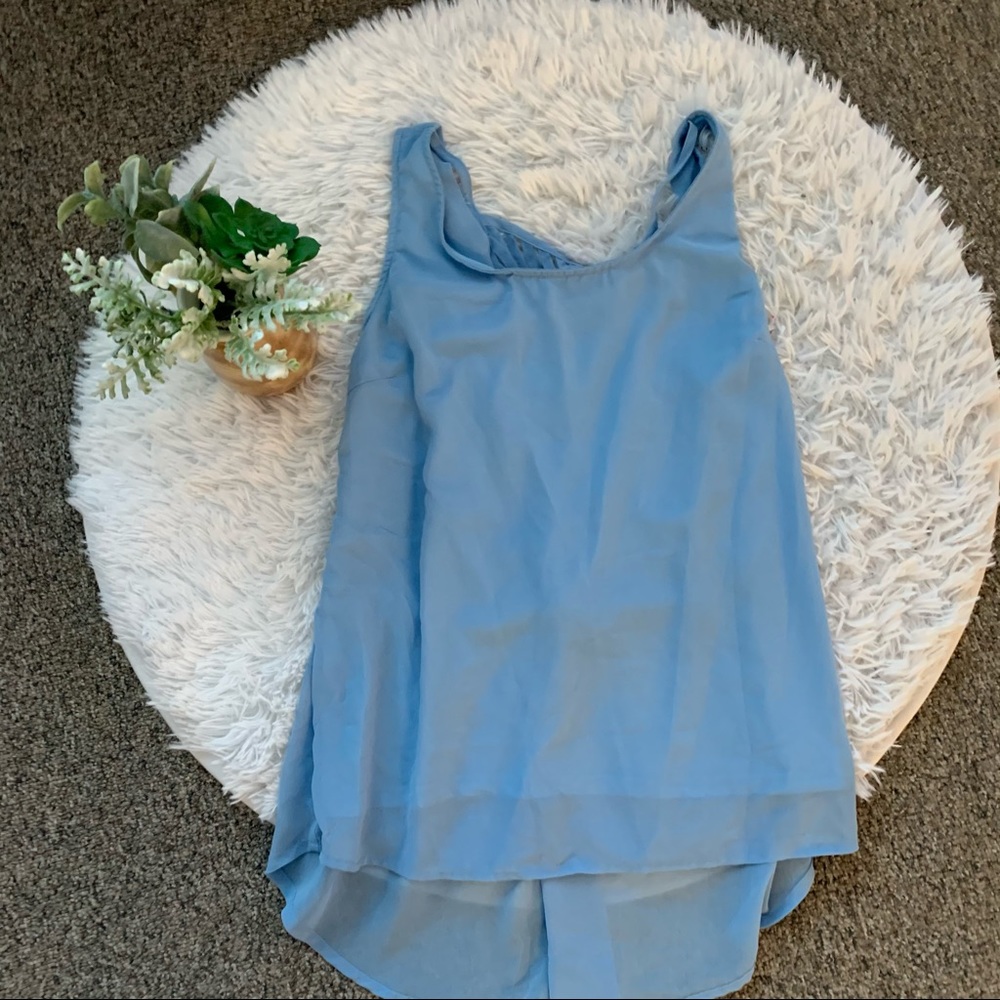 Open back tank
